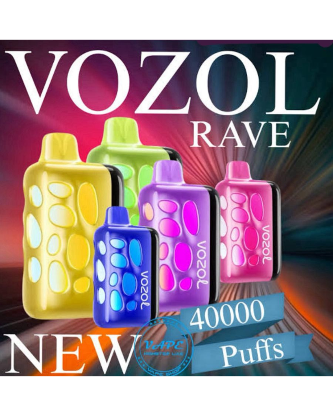 VOZOL RAVE 40000