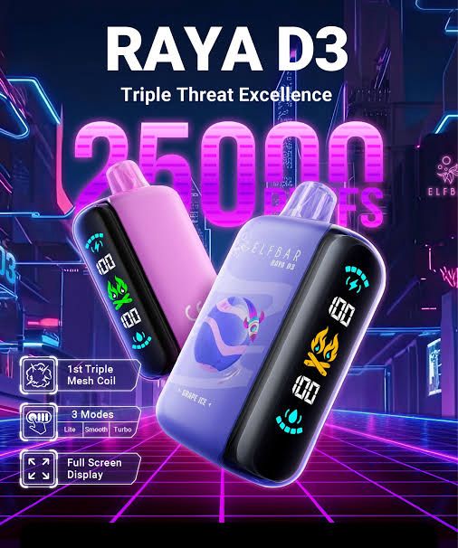 ELFBAR RAYA D3 25000 PUFF